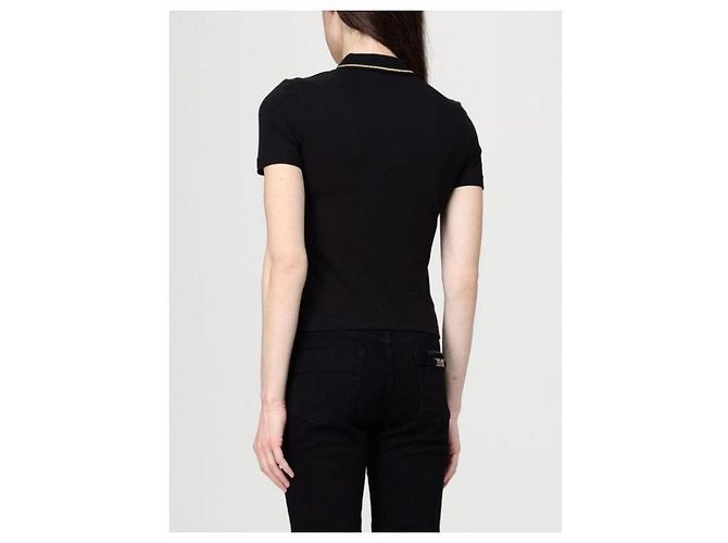 Versace Polo-Shirt mit gesticktem Emblem - Ansicht 5