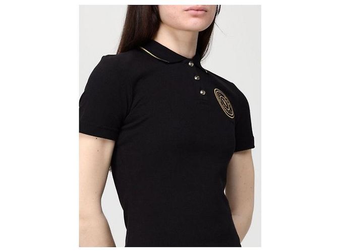 Versace Polo-Shirt mit gesticktem Emblem - Ansicht 6