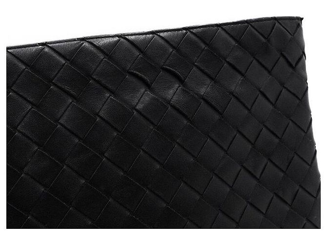 Bottega Veneta Clutch porta documenti Intrecciato con mezza zip - vista 9