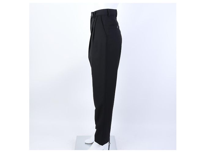 Pantalones Acne Studios Negros Loose Fit - vista 2