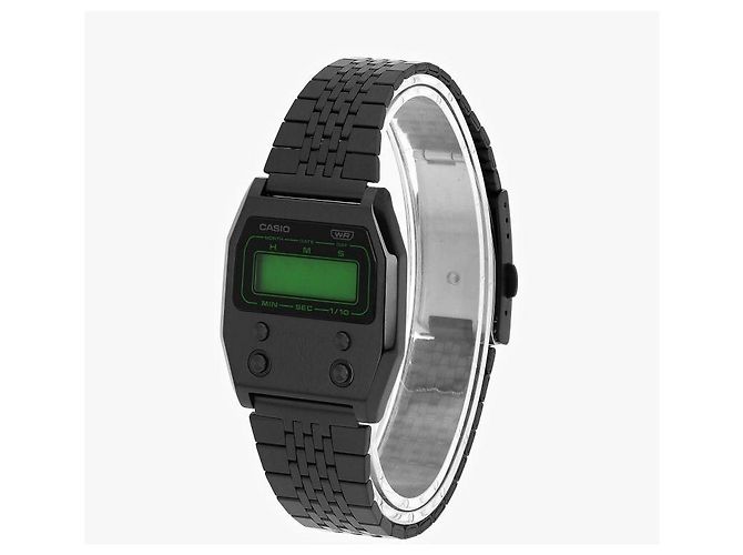 Orologio automatico Casio in metallo argento da uomo - vista 3