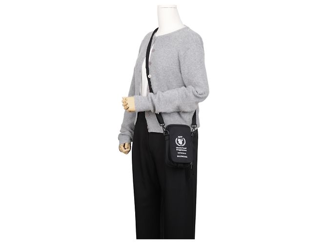 Balenciaga Borsa a tracolla Explorer Pouch WFP Edition - vista 11