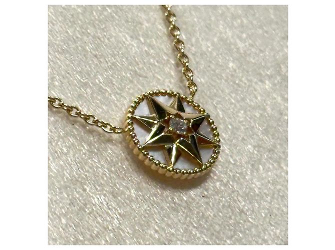 Dior Collana YG Rose des Vents Diamanti e Madreperla - vista 2