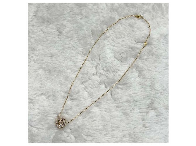 Dior Collana YG Rose des Vents Diamanti e Madreperla - vista 5