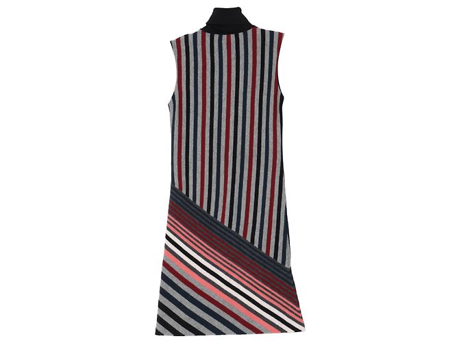 Vestido de punto a rayas Louis Vuitton - vista 2