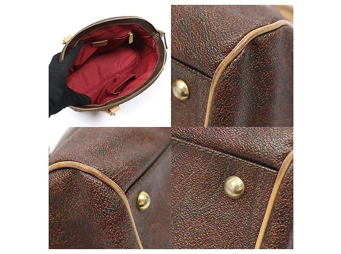 Etro Paisley Canvas Shopper mit Raffung - Ansicht 5