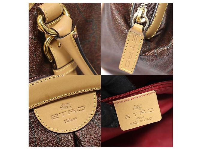 Etro Paisley Canvas Shopper mit Raffung - Ansicht 7
