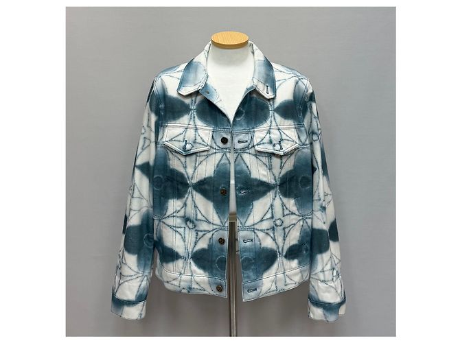 Giacca di jeans Louis Vuitton blu - vista 2