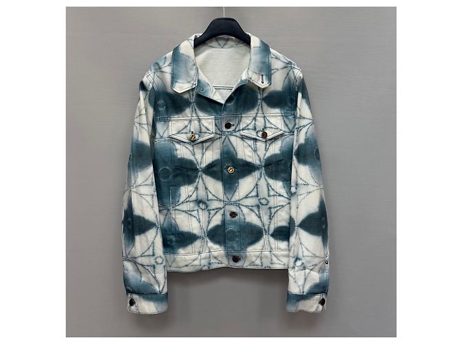 Giacca di jeans Louis Vuitton blu - vista 4