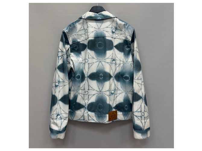 Giacca di jeans Louis Vuitton blu - vista 5
