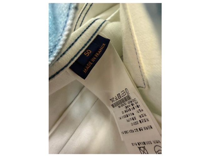 Giacca di jeans Louis Vuitton blu - vista 6