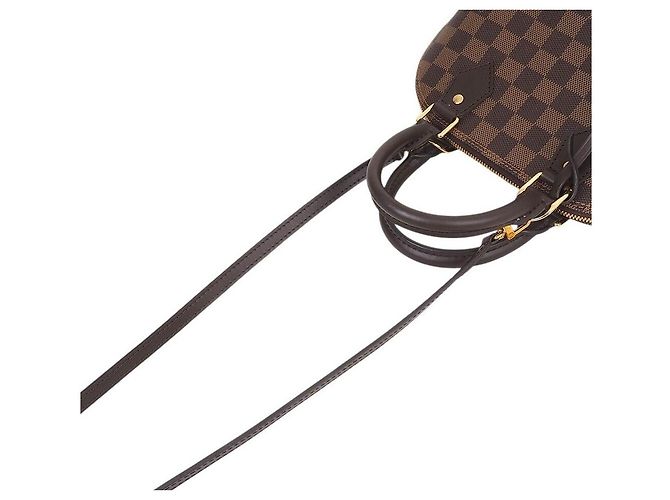 Louis Vuitton Alma BB Tasche Weiß Stoff - Ansicht 3