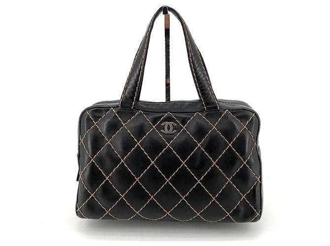 Chanel Wild Stitch Silber Tote Bag - Ansicht 2