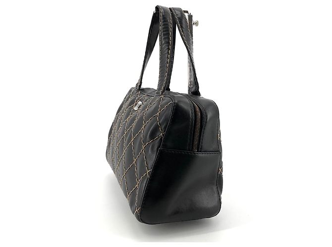 Chanel Wild Stitch Silber Tote Bag - Ansicht 3