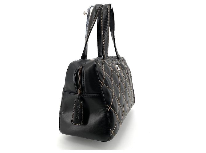 Chanel Wild Stitch Silber Tote Bag - Ansicht 4