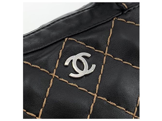 Chanel Wild Stitch Silber Tote Bag - Ansicht 7
