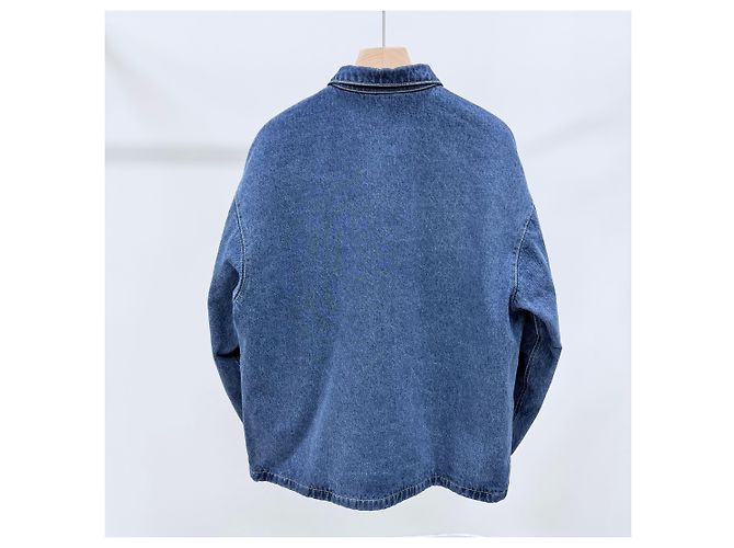 Prada Gesteppte Denimjacke mit Triangle-Logo Grade/XL] - Ansicht 4