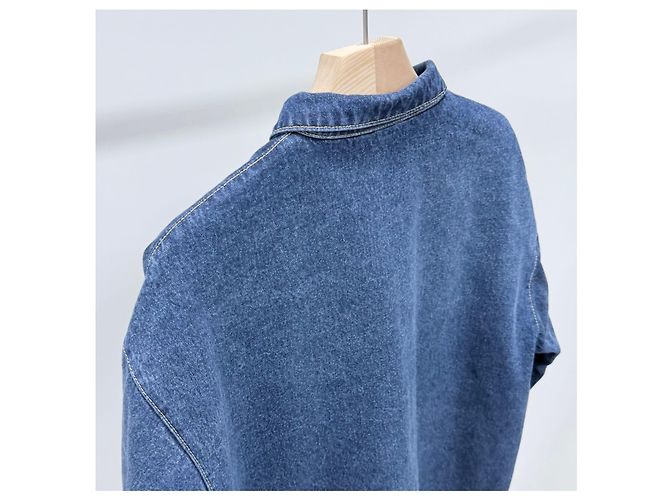 Prada Gesteppte Denimjacke mit Triangle-Logo Grade/XL] - Ansicht 5