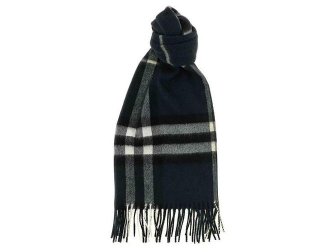 Sciarpa Burberry in cashmere a quadri - vista 2