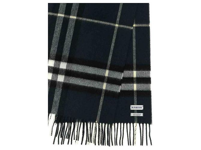 Sciarpa Burberry in cashmere a quadri - vista 4