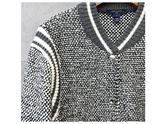 Louis Vuitton Bomba de Tweed para Mujer Gris - vista 5
