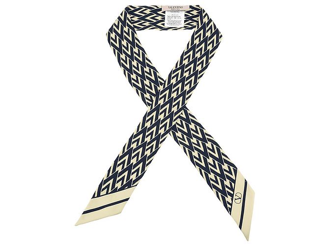 Valentino Pañuelo SHT Pattern Silk Women's Scarf - vista 3