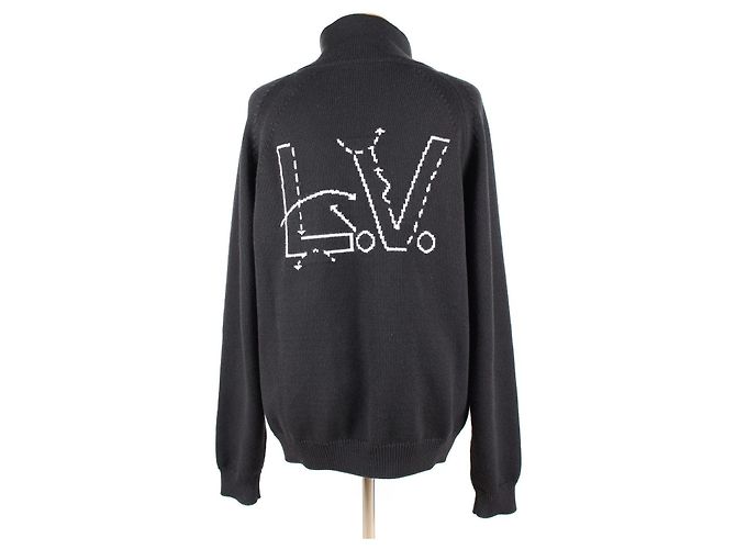 Louis Vuitton Strickcardigan Limited Edition Black - Ansicht 4