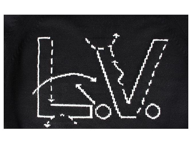 Louis Vuitton Strickcardigan Limited Edition Black - Ansicht 8