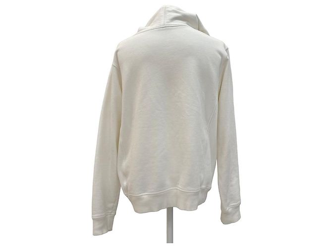 Dior Kapuzenpullover mit Schriftzug Ivory - Ansicht 11