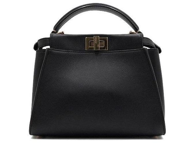 Fendi Borsa a mano e a tracolla Peekaboo Mini - vista 4