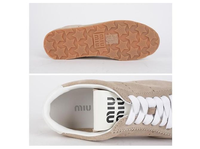 Miu Miu Sneakers Plume Suede - vista 4