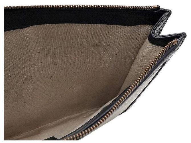 Gucci Clutch Portfolio Ophidia Navy Unisex - vista 6