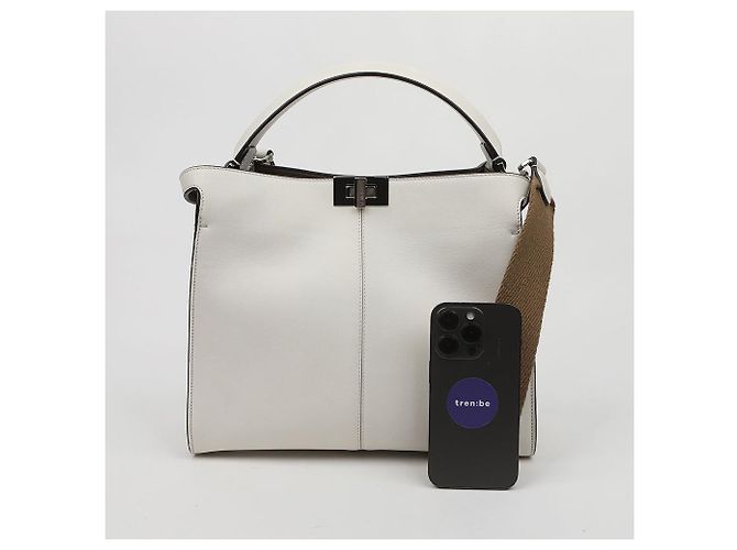 Fendi Peekaboo X-Lite Shopper Schultertasche Medium - Ansicht 13