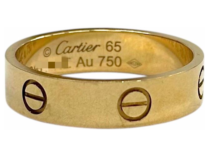 Cartier Anello Love in Oro Giallo - vista 7