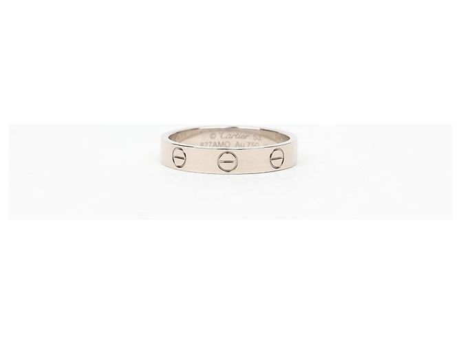 Cartier Love Band Ring Weißgold Small - Ansicht 3