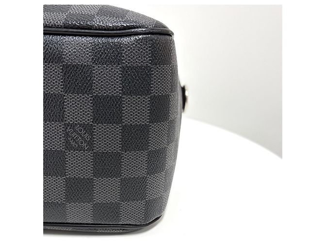 Louis Vuitton Borsa a spalla Yorn Damier Graphite - vista 16