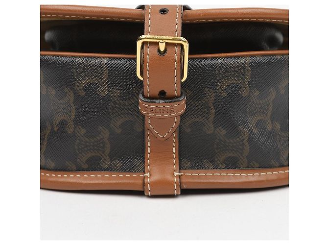 Céline Triope Canvas Polka Bag Medium Tan - Ansicht 10
