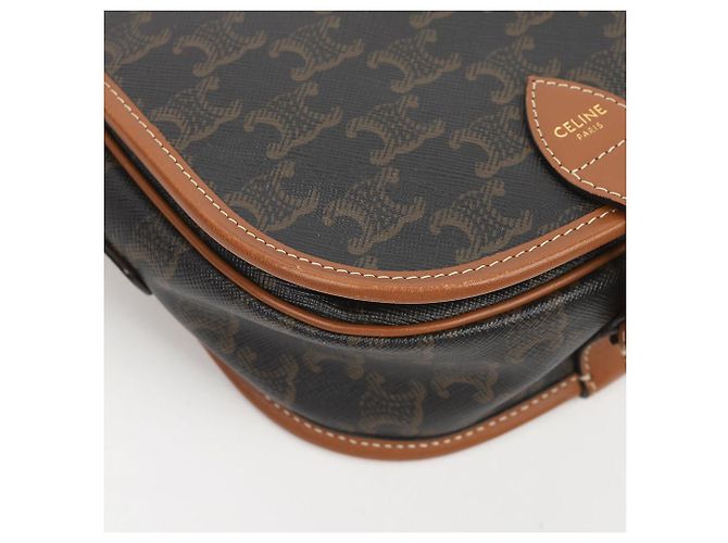 Céline Triope Canvas Polka Bag Medium Tan - Ansicht 12