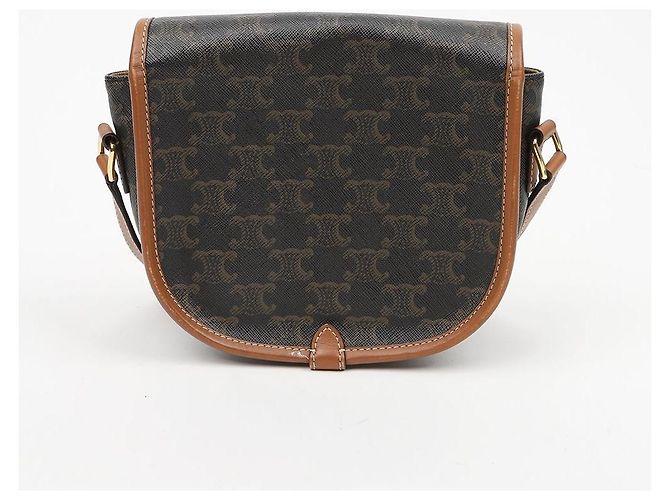 Céline Triope Canvas Polka Bag Medium Tan - Ansicht 3