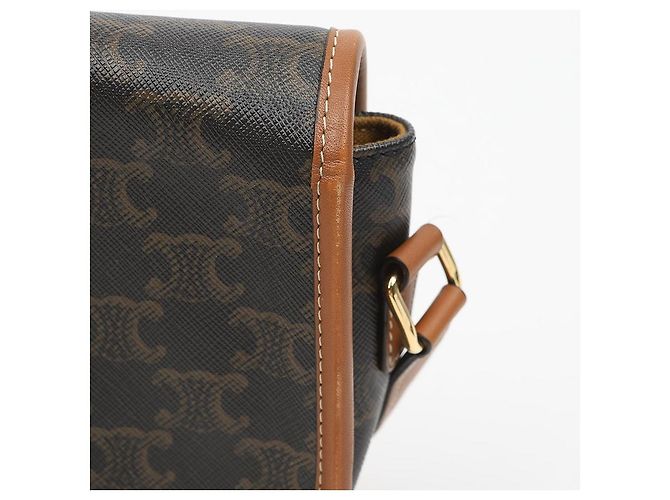 Céline Triope Canvas Polka Bag Medium Tan - Ansicht 4