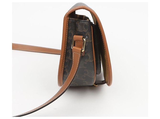 Céline Triope Canvas Polka Bag Medium Tan - Ansicht 7