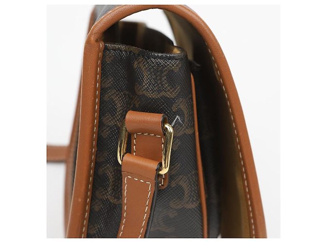 Céline Triope Canvas Polka Bag Medium Tan - Ansicht 8