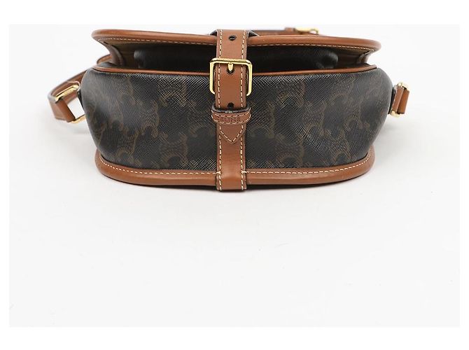 Céline Triope Canvas Polka Bag Medium Tan - Ansicht 9