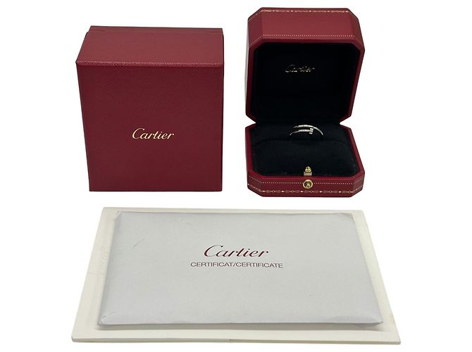 Cartier Anello Juste un Clou Small Oro Bianco - vista 3