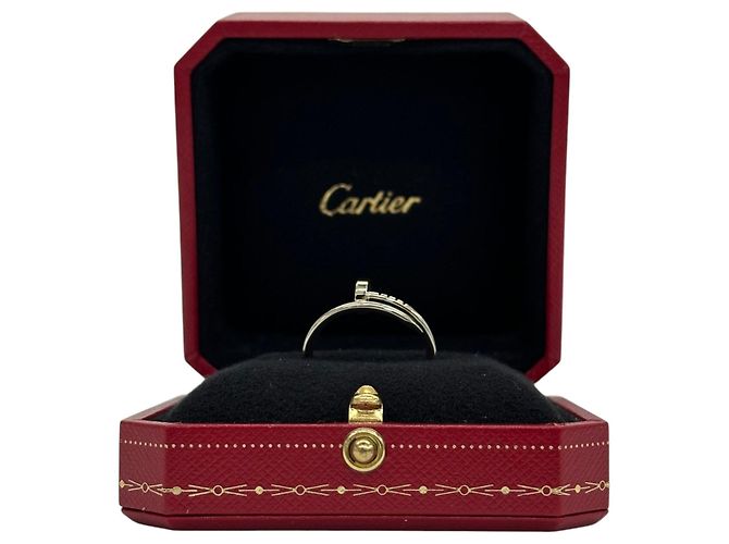 Cartier Anello Juste un Clou Small Oro Bianco - vista 4