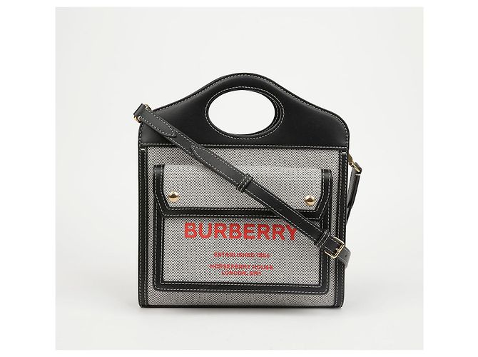 Burberry Mini borsa a tracolla con tasca - vista 2