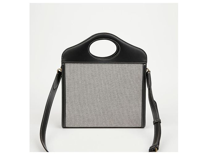 Burberry Mini borsa a tracolla con tasca - vista 3