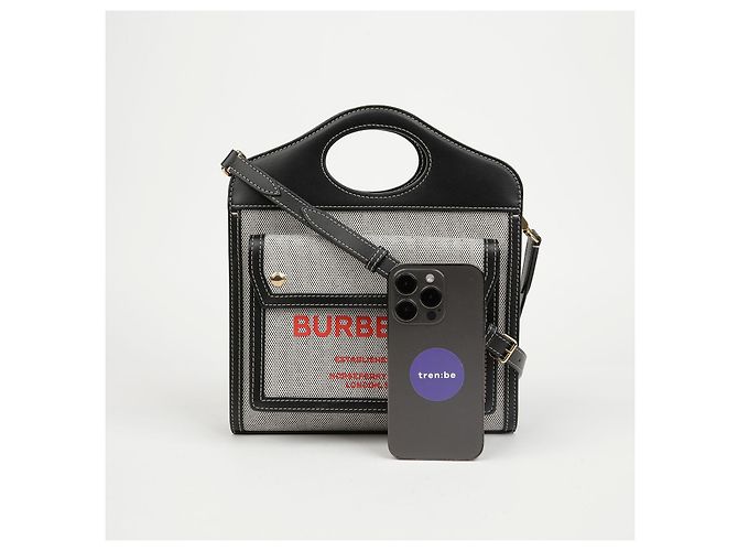 Burberry Mini borsa a tracolla con tasca - vista 7