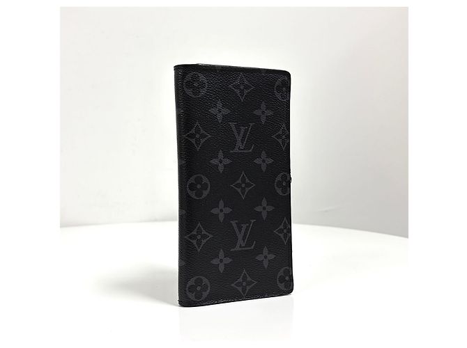 Louis Vuitton Cartera Brazza Monogram Eclipse - vista 2