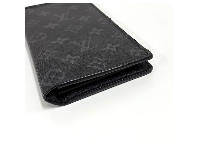 Louis Vuitton Cartera Brazza Monogram Eclipse - vista 6
